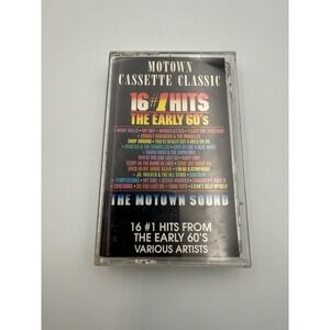 Motown Cassette Classic 16 #1 Hits The Early 60s Various Artists 37463524841